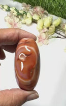 Carnelian Palmstone (Creativity & Passion)