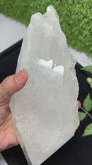 Natural Clear Quartz Double Terminated Lemurian Pointers