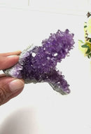 Stalactite Amethyst Cluster (Meditation and Intuition)