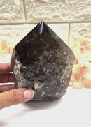 Smoky Quartz Free forms with Polished Points from Brazil