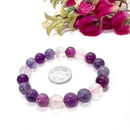 Purple Fluorite Bracelet (Clarity)