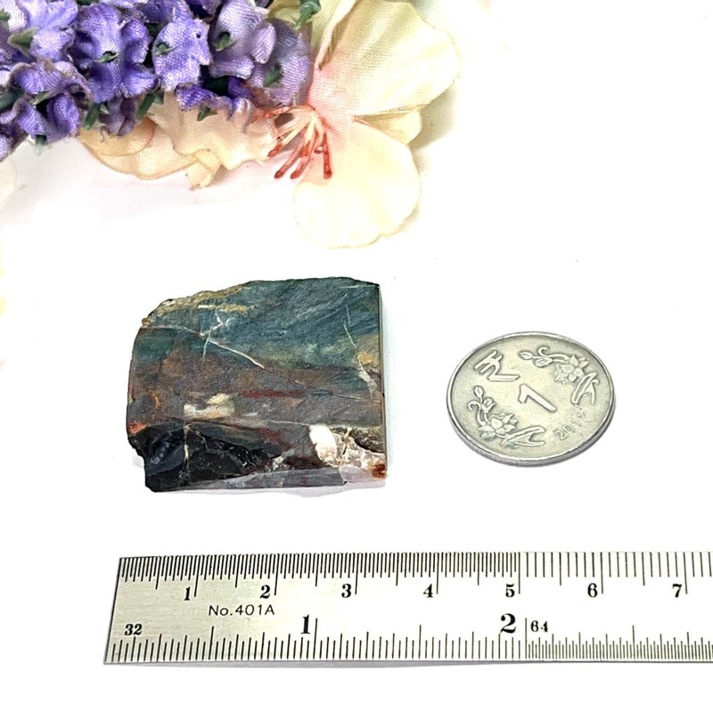 Purple Cow Jasper Slice