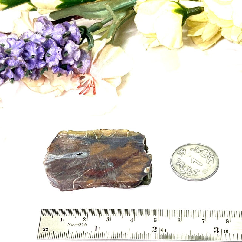 Purple Cow Jasper Slice