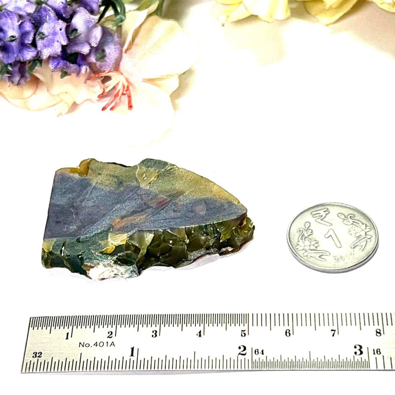 Purple Cow Jasper Slice