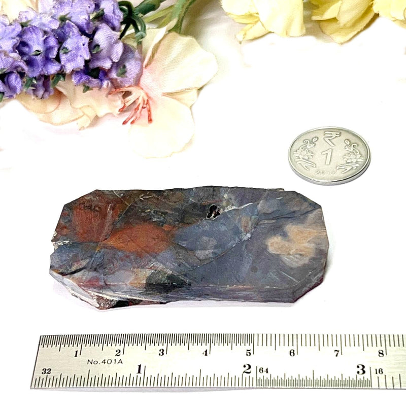 Purple Cow Jasper Slice