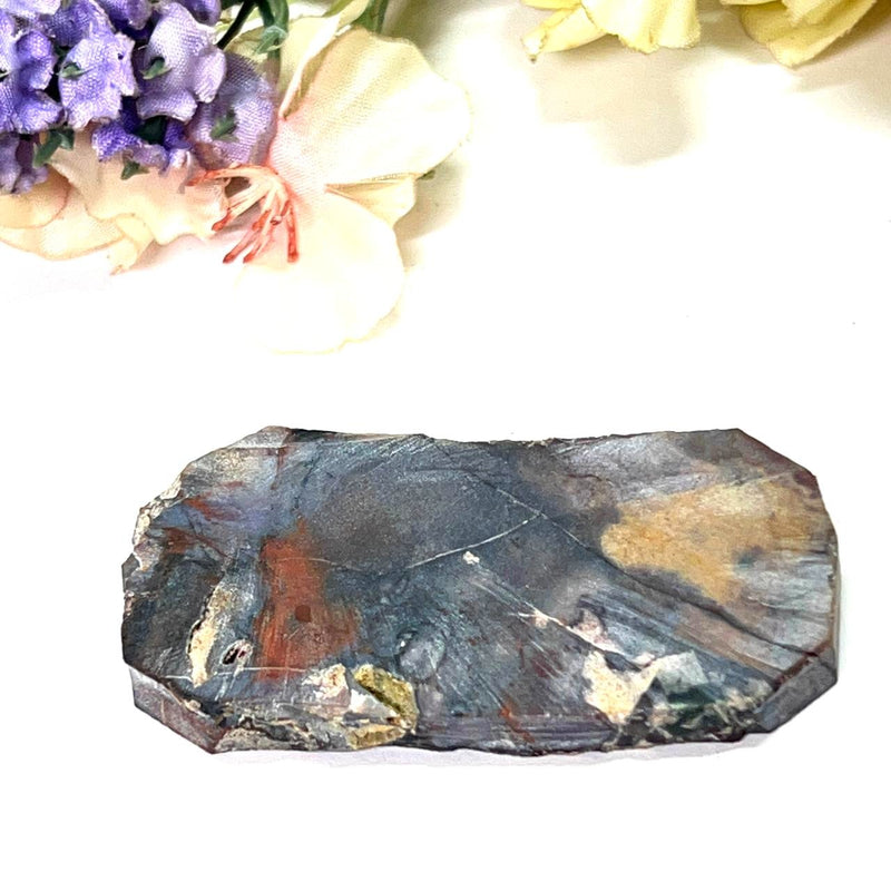 Purple Cow Jasper Slice