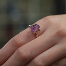 Fluorite Adjustable Rings in Silver