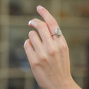 Pyrite Adjustable Ring in Silver (Wealth Manifestation)