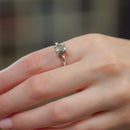 Pyrite Adjustable Ring in Silver (Wealth Manifestation)