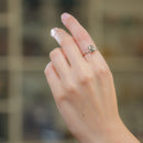 Pyrite Adjustable Ring in Silver (Wealth Manifestation)