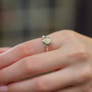 Pyrite Adjustable Ring in Silver (Wealth Manifestation)