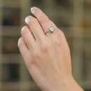 Pyrite Adjustable Ring in Silver (Wealth Manifestation)