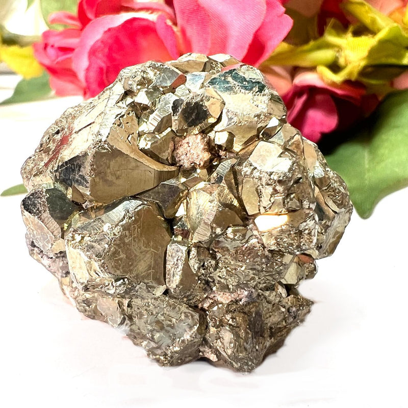 Rare and Special Pyrite Clusters from Peru