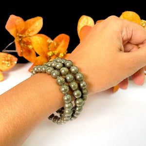 Golden Pyrite Bracelet (Fame & Fortune)