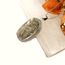 Pyrite Druzy Premium Pendants in Silver (Name & Fame)
