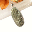 Pyrite Druzy Premium Pendants in Silver (Name & Fame)