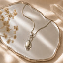 Pyrite Small Pendants in Silver (Wealth & Fame)