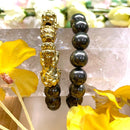Pixiu Bracelet in Pyrite (Wealth, Name and Fame)