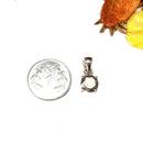 Pyrite Small Pendants in Silver (Wealth & Fame)