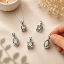 Pyrite silver pendant by Talk to Crystals featuring natural healing crystal jewellery for wealth, abundance, prosperity, success, confidence, visibility, and career growth in India