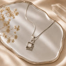 Pyrite Small Pendants in Silver (Wealth & Fame)