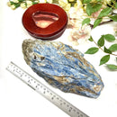 Raw Blue Kyanite on a Stand (Aura Cleanser & High Vibration)