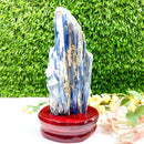 Raw Blue Kyanite on a Stand (Aura Cleanser & High Vibration)