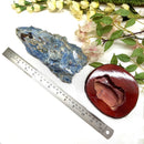 Raw Blue Kyanite on a Stand (Aura Cleanser & High Vibration)