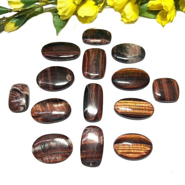 Red Tiger Eye Cabochon