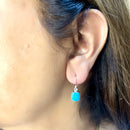 Turquoise Earrings in Silver