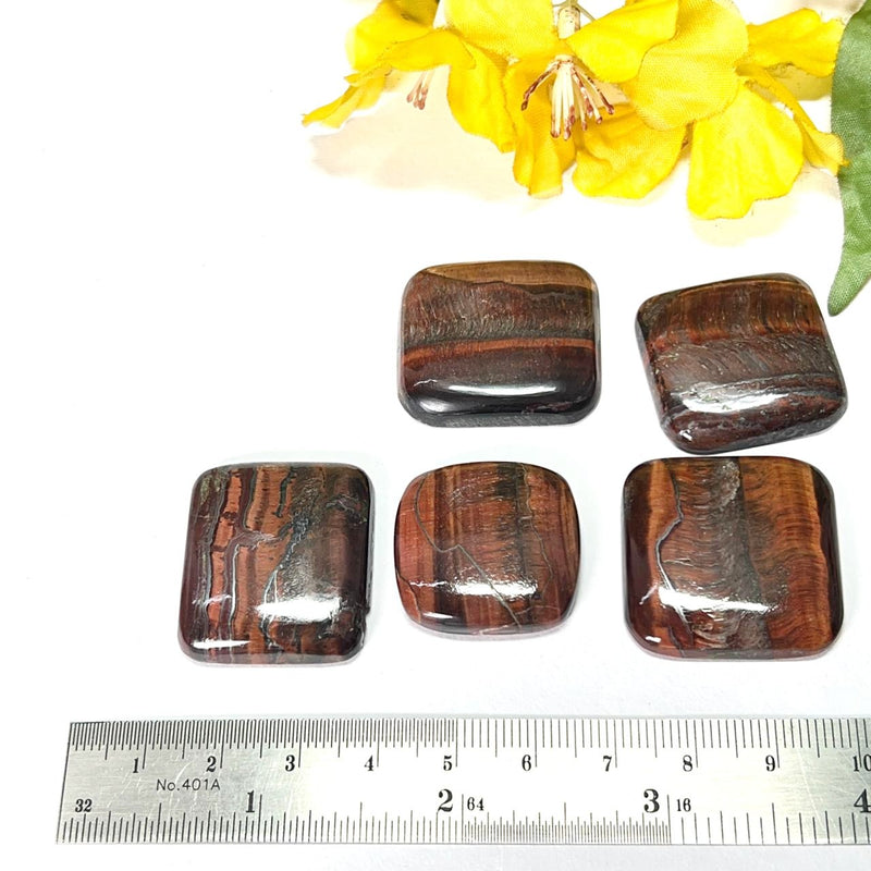 Red Tiger Eye Cabochon