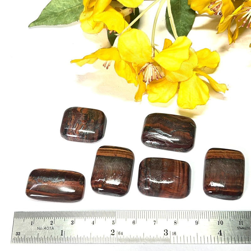 Red Tiger Eye Cabochon