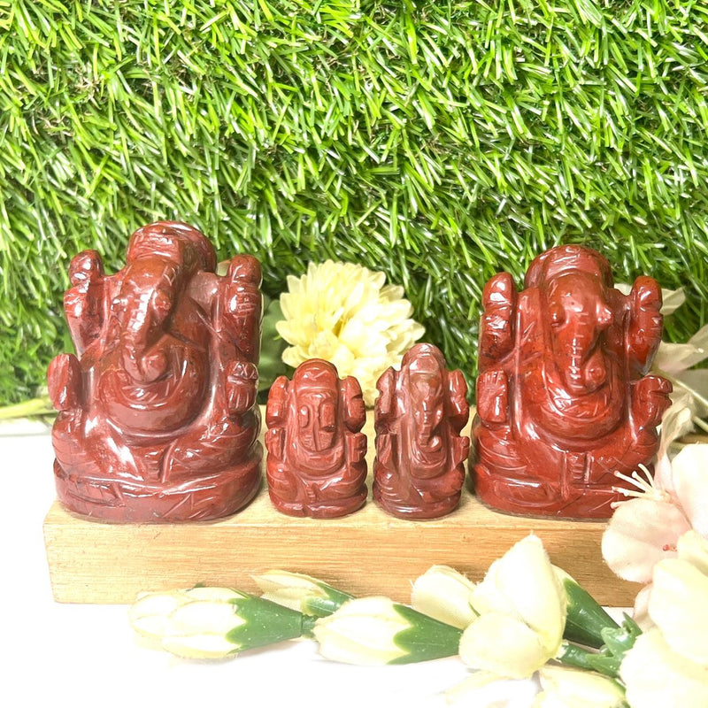 Red Jasper Ganesha