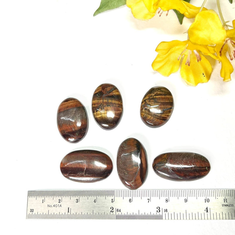 Red Tiger Eye Cabochon