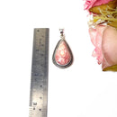 Rhodochrosite Premium Pendants in Silver (Unconditional Love)