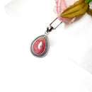 Rhodochrosite Premium Pendants in Silver (Unconditional Love)