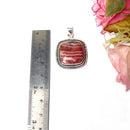 Rhodochrosite Premium Pendants in Silver (Unconditional Love)