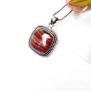 Rhodochrosite Premium Pendants in Silver (Unconditional Love)