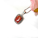 Rhodochrosite Premium Pendants in Silver (Unconditional Love)