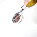 Rhodochrosite Premium Pendants in Silver (Unconditional Love)