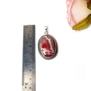 Rhodochrosite Premium Pendants in Silver (Unconditional Love)
