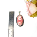 Rhodochrosite Premium Pendants in Silver (Unconditional Love)