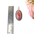 Rhodochrosite Premium Pendants in Silver (Unconditional Love)