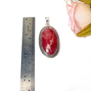 Rhodochrosite Premium Pendants in Silver (Unconditional Love)