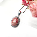 Rhodochrosite Premium Pendants in Silver (Unconditional Love)