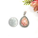 Rhodochrosite Premium Pendants in Silver (Unconditional Love)