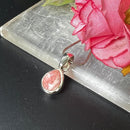 Rhodochrosite Small Pendants in Silver (Unconditional Love)