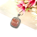 Rhodochrosite Premium Pendants in Silver (Unconditional Love)