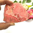 Rhodochrosite Stalactite Slices-Polished (Unconditional love)