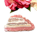 Rhodochrosite Stalactite Slices-Polished (Unconditional love)